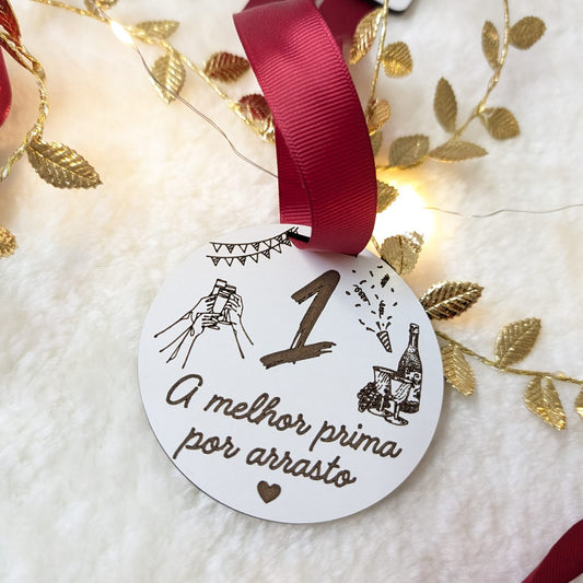 Medalha personalizada em mdf